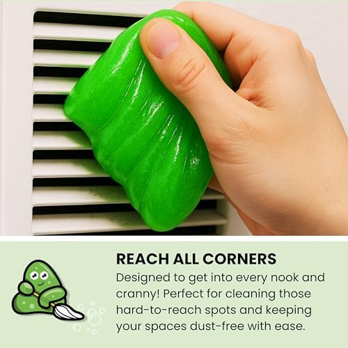 Slime Buddies Car Detailing Slime, Apple 12 Pack. Reusable Dust Remover - Image 7