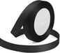 Black Ribbon 5/8 Inches x 25 Yards, Black Satin Fabric Silk Ribbon for Gift Wrapping, Bows Making, Floral Bouquets, Wreaths, DIY Handicrafts, Sewing Projects, Baby Shower and Wedding Party