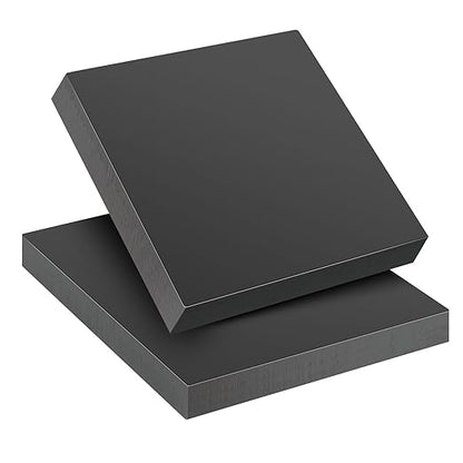 Rocaris Hot Rolled Steel Plate 5/8" x 4" x 4", Pack of 2, Weldable Steel Sheet Metal for Auto Body Repair, DIY Projects, Industrial Support