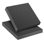 Rocaris Hot Rolled Steel Plate 5/8" x 4" x 4", Pack of 2, Weldable Steel Sheet Metal for Auto Body Repair, DIY Projects, Industrial Support