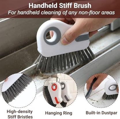 Qianyu 2 PCS Groove Cleaning Brush 2 in 1 Window Track Cleaning Tool Crevice - Image 7