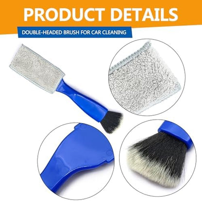 Double Head Car Detailing Brush 2-Pack - Image 3