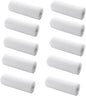 4 inch Paint Roller Covers,Foam Refill for Paint Rollers,Naps for Paint Roller Brush, Small Roller Nap with High Density Sponge Paint Roller Sleeve Replacements(10 Pieces)