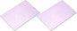 MECCANIXITY 2 Pcs Stained Glass Sheet Mosaic Tile 7.9 Inch x 5.9 Inch Purple Color Stained Glass Sheets for Crafts DIY Art Project