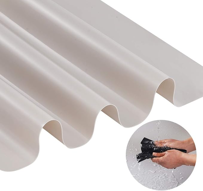 3 Pack Silicone mat Large Silicone Sheets for Crafts, Liquid, Resin Jewelry Casting Molds Mat, Silicone Placemat 15.7” x 11.8” (Black & Gray & Beige)