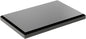 Plymor Black Acrylic Rectangular Beveled Display Base, 6" W x 4" D x 0.5" H