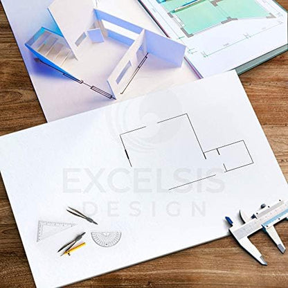 15 Pack Foam Board | White Foam Board 3/16 Inch Thick White Core Mat | Backing Board for Presentations, Signboards, Arts, Display and Crafts with Double-Sided Sheet - 11x14 Inches