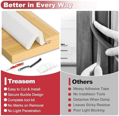 40FT Kerf Weather Stripping Door Seal Kit - Image 2