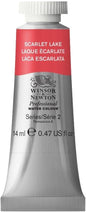 Winsor & Newton Professional Water Colour Paint, 0.47-oz Tube, Scarlet Lake