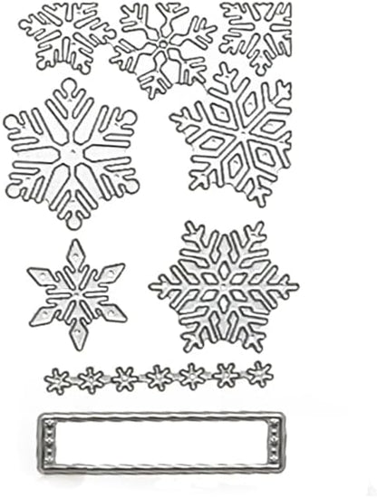 2025-2026 Stamps and Dies for Card Making, Stamps and Dies Set 2025 for Christmas and Halloween, Die Cut DIY Various Festivals Album Scrapbooking Birthdays Greeting Card (M4343)
