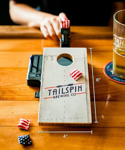 ACA American Cornhole Association Table Top Mini Cornhole Game Set