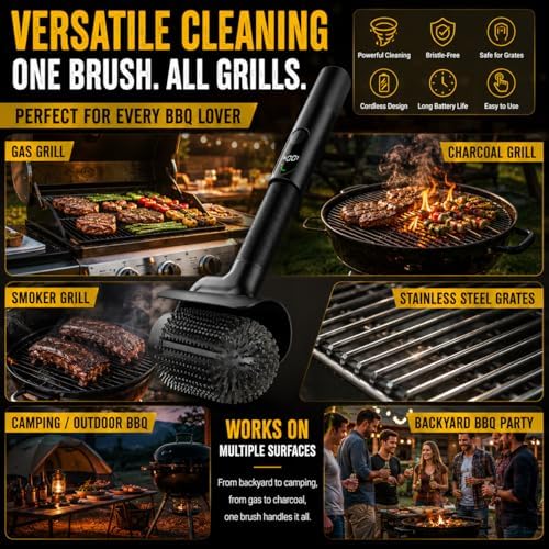 Electric Grill Brush Replace Head - Image 4