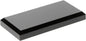 Plymor Black Acrylic Rectangular Beveled Display Base, 4" W x 2" D x 0.5" H, Pack of 2
