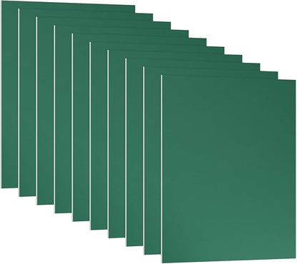 PATIKIL 3.3x2.1x1/32inch Anodized Aluminum Sheet, 10Pcs Metal Rectangle Aluminum Plate 0.8mm Thick Engraving Blanks for Laser Engraving DIY Decorative Crafting Home Decoration, Green