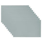 PATIKIL 5x8 Inch Anodized Aluminum Sheet Metal, 10Pcs Laser Plates Engraving Blanks 0.5MM Thin Rectangle for Crafting DIY House Laser Engraving, Gray