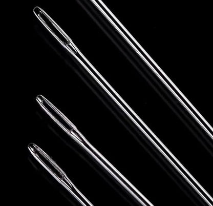 Marcobrothers 10" Professional Upholstery Large Eye Long Needle Easy to Thread, Hand Sewing Needle. (10 inch)