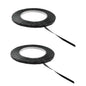 HAHIYO Black 0.25Inch Wide Floral Tape Waterproof Florist Tape Flower Wrap Adhesive Waterproof Decorative Tape for Bouquet Stem Wrapping Flower Arranging and Floral Craft, 2Rolls 200Feet/66Yard Total