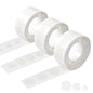 UPINS Glue Points Dots, 300Pcs Balloon Glue Adhesive Dots Double Sided Removable Glue Tape Dots for Balloons Crafts Decoration, 6 mm, 10 mm, 15 mm
