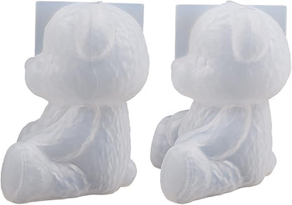 2 Pack Animal Mold - Different Silicone Molds for Candle Making, Resin Casting, Soap Making & Home Decor