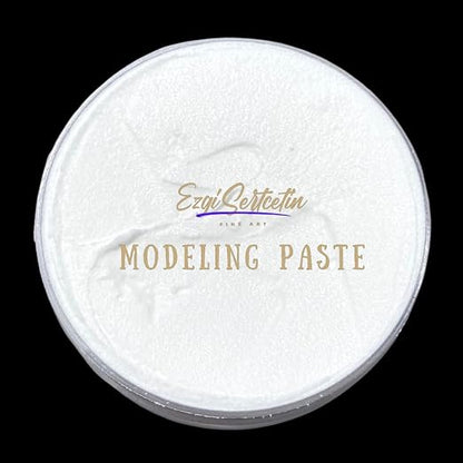 Premium Modeling Paste | Molding Paste | 8 oz | Lightweight Product | Ideal for Artwork and DIY | Perfect Density | by Ezgi Sertcetin