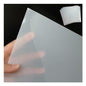 BANLTRE 10 Sheets 10 mil Mylar Sheet 12 x 12 inch Milky Translucent PET Blank Stencil Making Sheet for Machines, Laser Cutting, Cut Tool Template Material (10 mil)