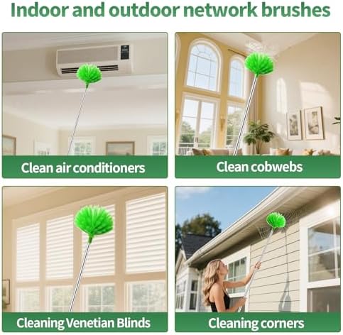 dusters for Cleaning extendable Long Handle，Webster Cobweb Duster - Image 6