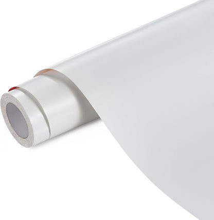 Ant Smart Adhesive Permanent Vinyl Compatible with Cricut Explore and Maker Series Without Cutting Mats, Create DIY Projects, Decals, Stickers & More (Matte White, 13inch x 30ft)