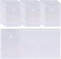 50 Packs Clear Stamp Die Storage Pockets Plastic Seal Bags Storage Case for Cutting Dies Stencil Album Stamp Crafts for DIY Scrapbooking Paper Card Craft Cutting Dies for Card Making