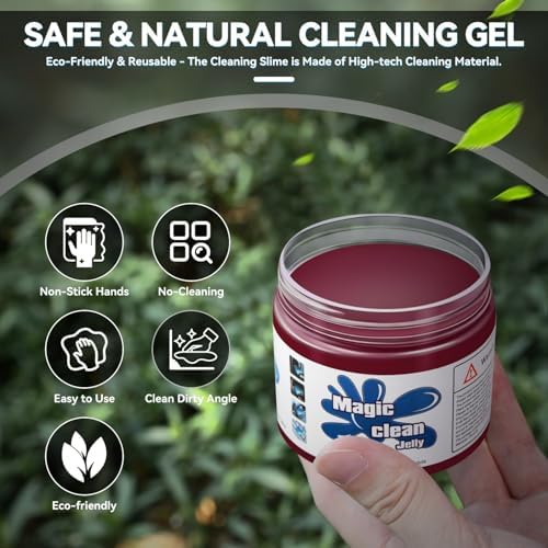 Auto Dynasty Car Cleaning Gel 5 Pack, Car Detailing Kit Cleaner Slime Putty - Image 3
