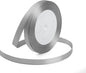 KMER LIFE 3/8 Inches x 25 Yards Silvery Satin Ribbon Solid Fabric Ribbons for Crafts, Wedding Decor, DIY Hair Accessories, Sewing, Gift Package Wrapping, Valentine's Day Bouquet and More