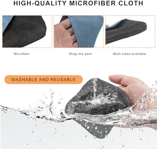 Car Screen Cleaner, Square Microfiber Cloth Non-Scratch Auto Touchscreen - Image 3
