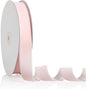 1" X 20 Yards Baby Pink Velvet Ribbon for Christmas Tree Wreath Decoration Handmade Crafts Ornaments Gift Wrapping & Bow Making