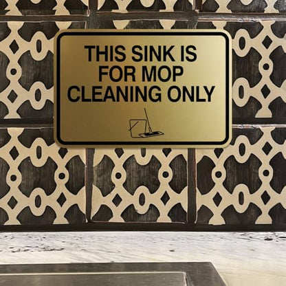 Signs ByLITA Classic Framed This Sink Is - Image 7