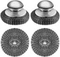 4-Pack Replaceable Steel Wool Scrubber by Gocheer