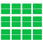 Laser Engraving Blank Green ABS Double Color Plastic Sheet, 11.8x6.49x0.05 inch Materials Double Color Plastic Sheet for Interior Signs, Badges (Green)