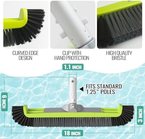 18" Pool Brush Head - Image 6