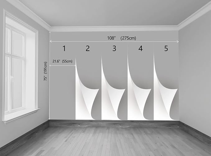 Wall Murals Full of Romantic Leaves and Flower Wallpaper for Bedroom, Living Room and Office Decoration