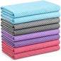 Niveaya Microfiber Glass Cleaning Cloth, Reusable Fish Scale Cloth 8 Pack by Niveaya