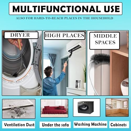 2-Pack Dryer Vent Cleaner Kit - Image 5