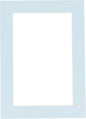 5x7 Mat for 8.5x11 Frame - Precut Mat Board Acid-Free Baby Blue 5x7 Photo Matte Made to Fit a 8.5x11 Picture Frame, Premium Matboard for Family Photos, Show Kits, Art, Picture Framing, Pack of 1 Mat
