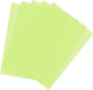 PATIKIL A4 Size Guided Reading Sheet, 5pcs Correction Lighting Gel Filter Colored Overlay Transparent Color Film for Classroom Photo Studio, Light Green