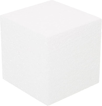 Crafare 3x3x3 Inch 24Pack Craft Foam Square Polystyrene Square Cubes for Arts Projects Sculptures Floral Arrangements Modeling and Centerpieces