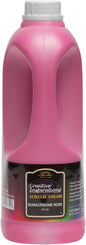 Creative Inspirations Acrylic Paint - Quinacridone Rose - 1.8 Liter - Smooth & Creamy Consistency, Vibrant Pigmentation, Great Coverage for Artists - Clean Up with Soap & Water