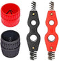 4 Pcs 4-in-1 Copper Pipe Cleaner & Tube Reamer Set, 1/2" & 3/4" Copper Pipe by SWZHAI
