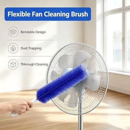 Bendable Fan Dust Cleaner Brush, Mixed Duster Tool - Image 4