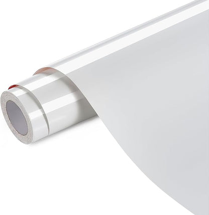 Ant Smart Adhesive Permanent Vinyl Compatible with Cricut Explore and Maker Series Without Cutting Mats, Create DIY Projects, Decals, Stickers & More (White, 13inch x 30ft)