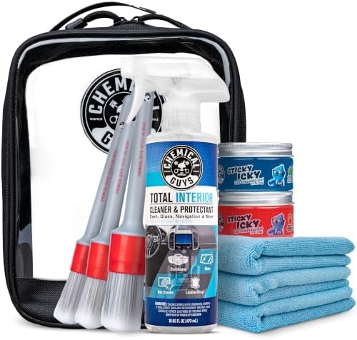 Chemical Guys, 10-Piece Interior Cleaning Kit, Gel & Bag by ChemicalGuys