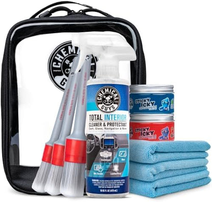 Chemical Guys, 10-Piece Interior Cleaning Kit, Gel & Bag by ChemicalGuys
