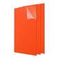 uxcell 3Pcs Acrylic Sheets 12x6 Inch Acrylic Panel 1/8 Inch-3mm Plastic Board for Picture Frames Sign Holders DIY Display Projects Craft, Orange