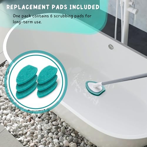 Shower Scrubber with Long Handle - Image 6